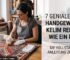 Handgewebten Kelim reinigen wie ein Profi
